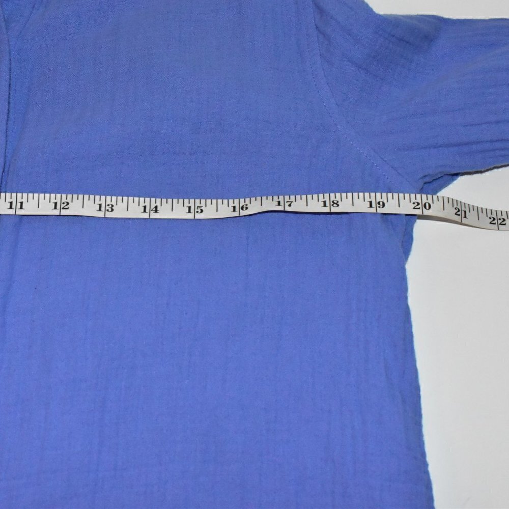 Aritzia Wilfred Free Long Sleeve Button Down 100% Organic Cotton Top Size XS - Picture 4 of 9